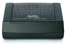 ZyXEL P-2301RL EE Адаптер IP-телефонии SIP с подключением к городской линии (1 FXS, 1 FXO) ZyXEL P-2301RL EE фото, купить, цена, магазин